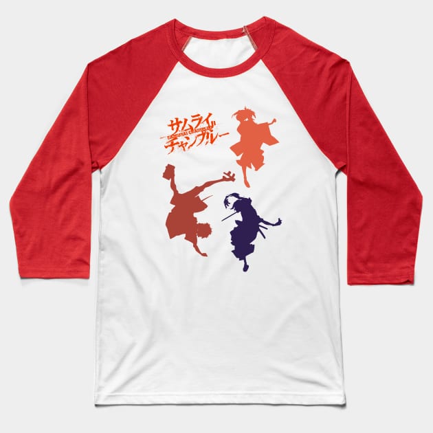 Samurai Champloo Baseball T-Shirt by HardTiny